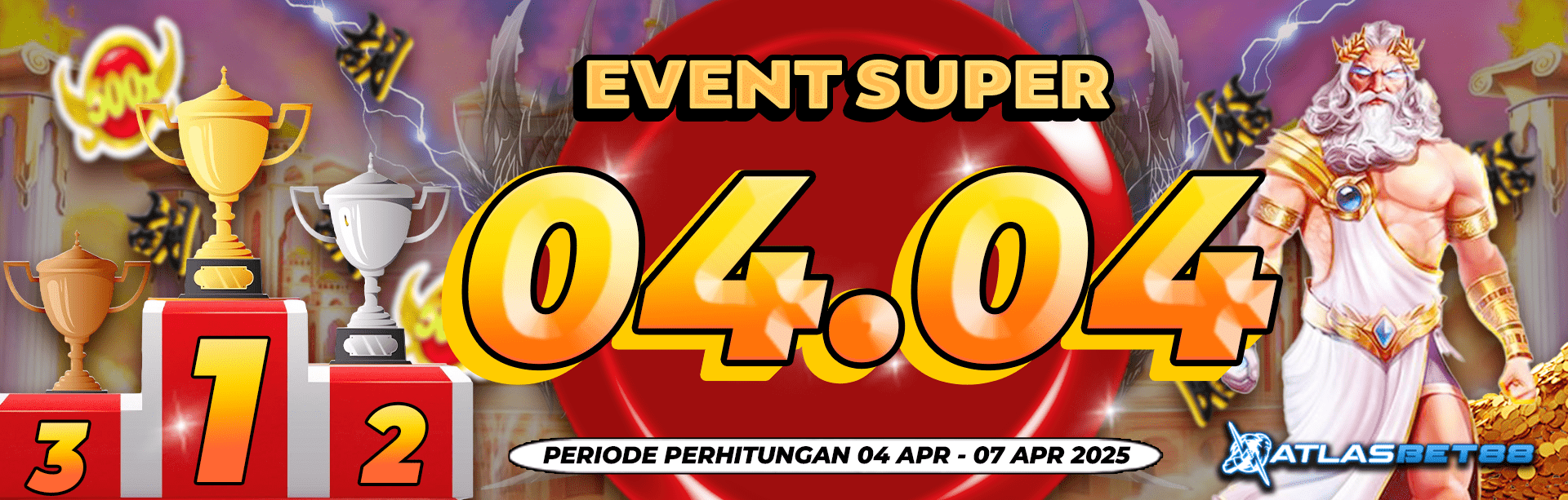 EVENT SUPER 03.03 ATLASBET88