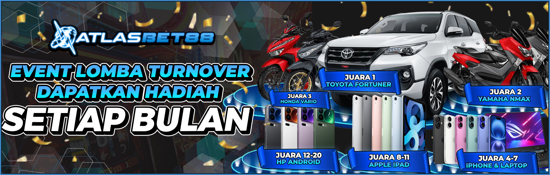 EVENT LOMBA TURNOVER