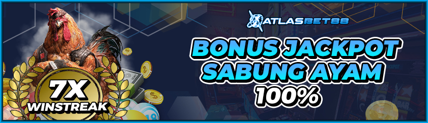 BONUS JACKPOT SABUNG AYAM 100%