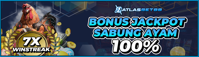 BONUS JACKPOT SABUNG AYAM 100%
