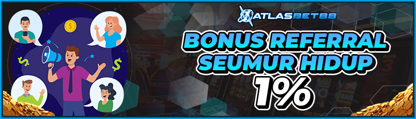 BONUS REFERRAL 1%